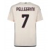 Günstige AS Roma Lorenzo Pellegrini #7 Auswärts Fussballtrikot 2023-24 Kurzarm